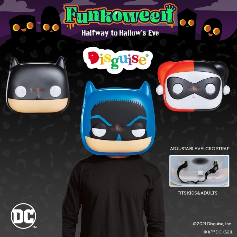 DC Funko Masks by Disguise (Graphic: Business Wire)